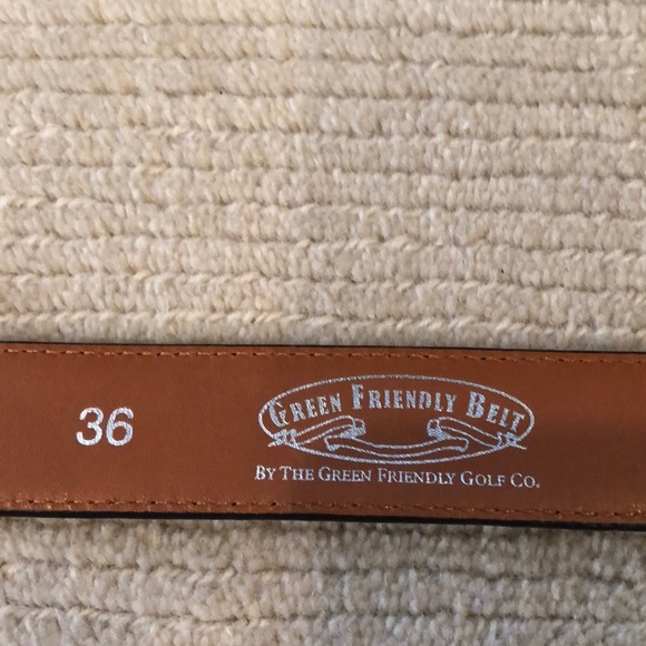 Belt for golfers by Green Friendly Belt. Sz 36. - Picture 4 of 4